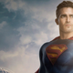 Superman sporting a new suit.